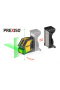 Prexiso P2LC15G 綠光帶有鉛垂點的十字線激光水平儀 1V1H2P