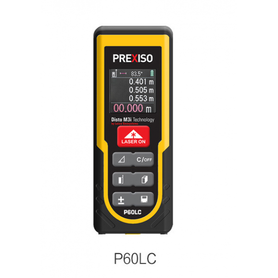 PREXISO P60LC 60M彩屏電子角度電子測距儀 電子尺 紅外線電子尺 雷射電子尺