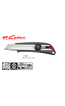 日本NT CUTTER 金屬柄大介刀(旋轉式 )L-500G 18MM大型美工刀