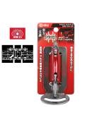 日本"SK11"優質工具腰扣-鋁製工具鉤SPD-TH-CS (紅黑) 鋁合金工具鉤