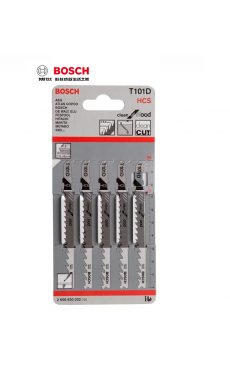 BOSCH T 101D 鋸屑板、夾板、纖維板 快速切割積梳鋸片 曲線鋸片